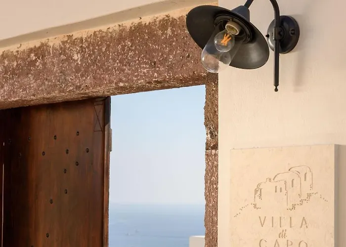 펜션 Di Capo - Santorini Old Winery Luxury *